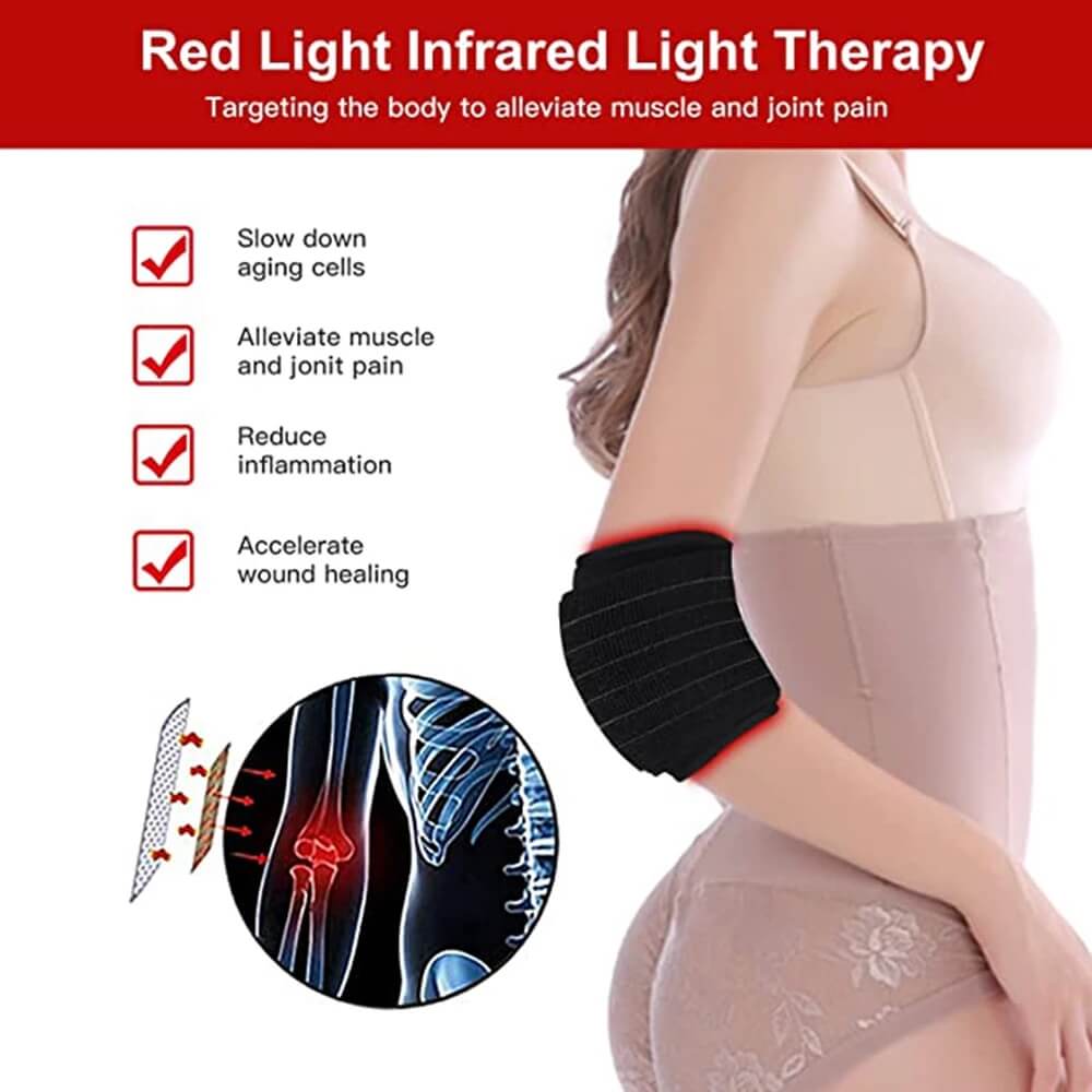 Infrared Red Light Therapy Arm Belt at home