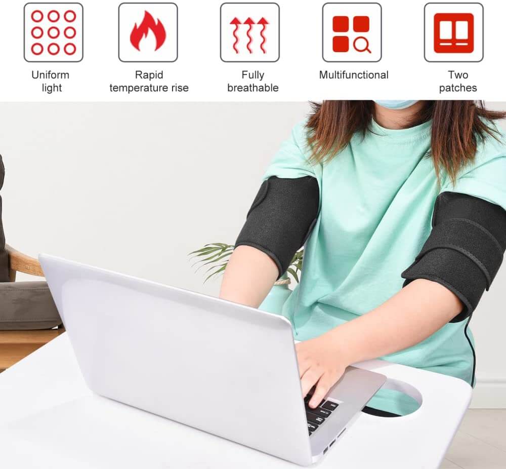    Infrared Red Light Therapy Arm Belt for knee