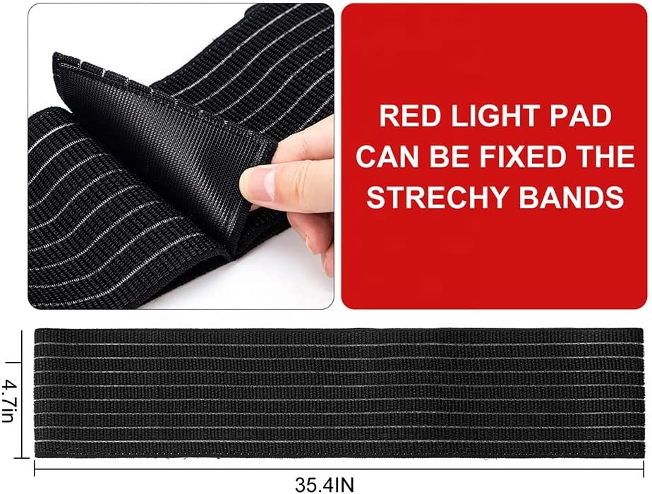 LED Red Light Therapy Belt Pad for Pain Relief wearable