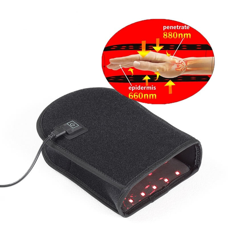 Red Light Infrared Therapy Device For Hand Pain Relief home use