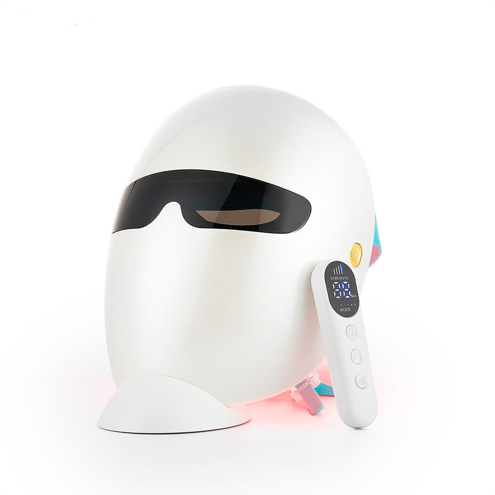 Wireless LED Face Mask Light Photon Therapy women anti aging