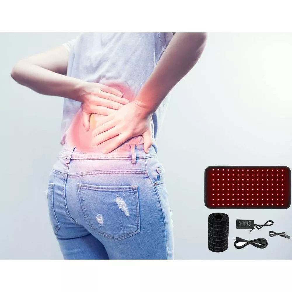 how LED Red Light Therapy Belt Pad for Pain Relief work